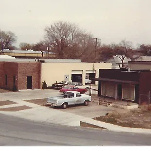 old next to the new shop