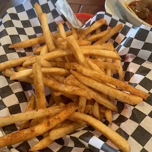 Fries - with a magic dusting of BBQ flavor!