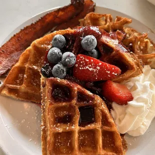 Brunch waffles