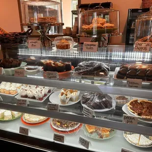 Bakery case is stocked for your sweet fix!