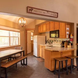 Enjoy cooking delightful meals in this spacious kitchen