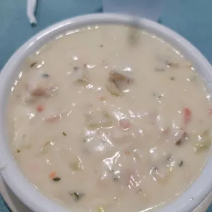 Clam chow!