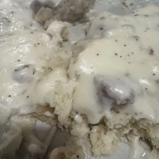 Biscuits and gravy