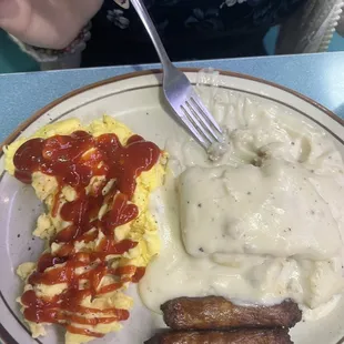 food, waffles