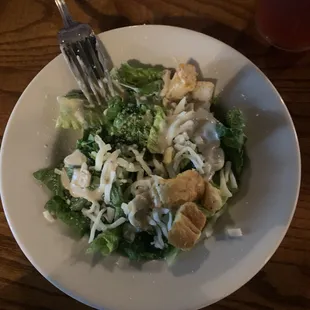Small, small caesar salad