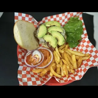 Kids Burger with Fries