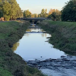 Along the marsh creek trail