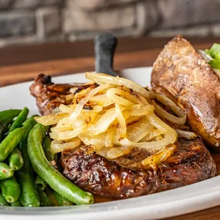 Royal Rib Eye Steak Dinner