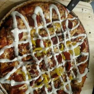 food, pizza