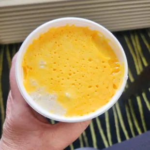 Cheesy grits (to go)