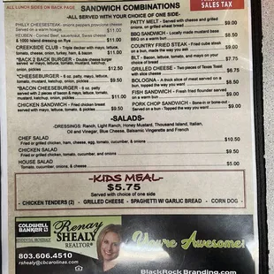 menu, sushi and sashimi