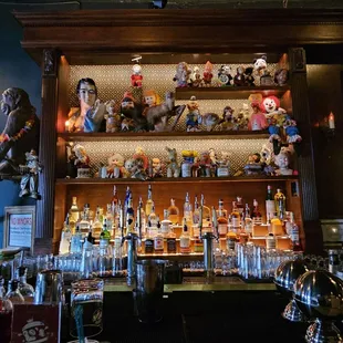 Funky bar set up