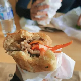 BBQ pork bahn mi