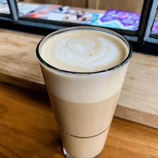 Oat milk latte