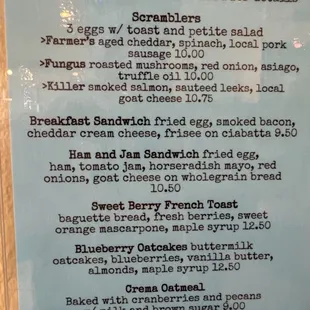 Ham and Jam Breakfast Sandwich description
