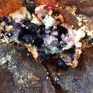 Berry lover's muffin.. Mmm so good.. Couldnt wait!!