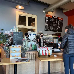 Front counter