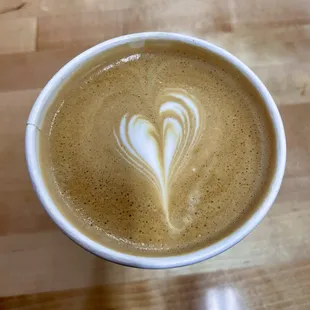 Latte full of love