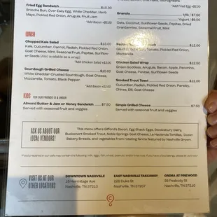 Food Menu