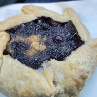 Blueberry galette