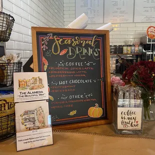 Seasonal Fall drinks!