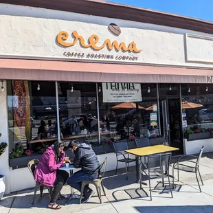 Outdoor seating