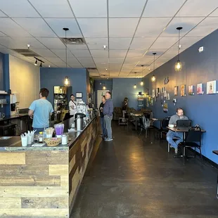 The space - I like the room between tables