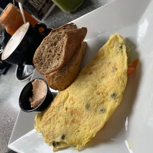 Salmon Omelette