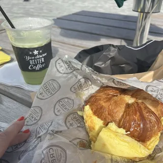 Croissant Breakfast Sandwich