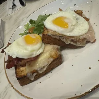 Open Face Breakfast Sandwich