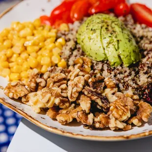 a plate of food