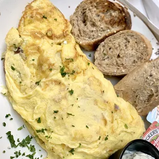 Salmon Omelette