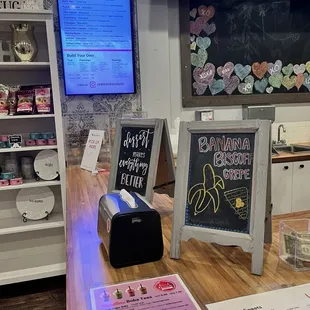 sushi and sashimi, interior