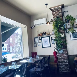 the interior of a restaurant