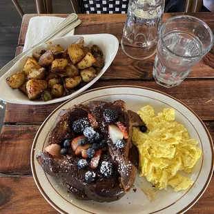 French Toast Breakfast, Side of Home Fries