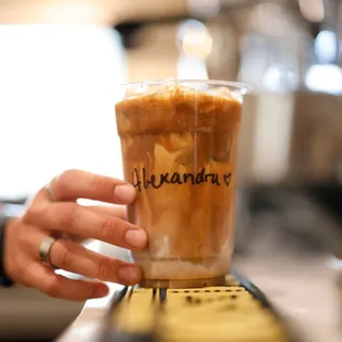 Now on the menu: White Chocolate Latte