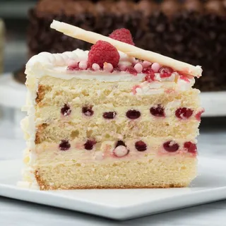 White Chocolate Raspberry Petite Gateau