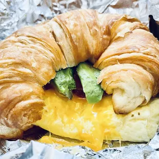 The egg is fluffy &amp; decadent