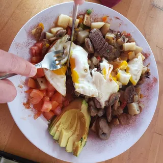 Filet Mignon Steak Hash