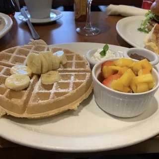 Belgian Waffle Breakfast