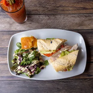 Smoked Turkey &amp; Brie Sandwich