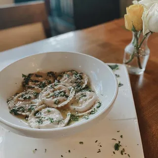 Vegan Yellow Squash Ravioli