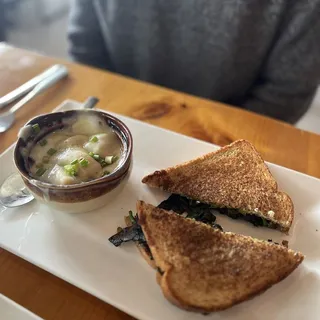 Croque Vegan Sandwich Lunch