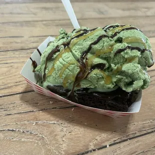 Brownie Fudge Sundae