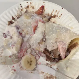 It looks like cottage cheese