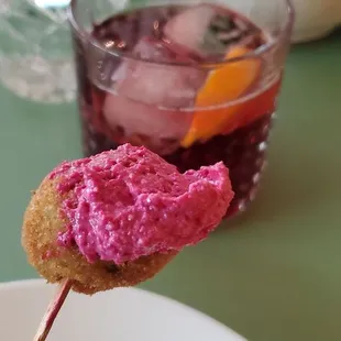 Fried Stuffed Olives