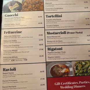 Lunch menu 3
