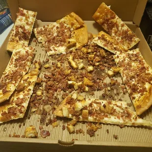 a pizza in a box