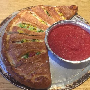 a bowl of tomato sauce