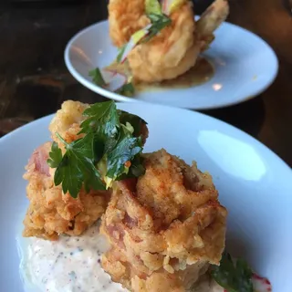 Oysters en Brochette